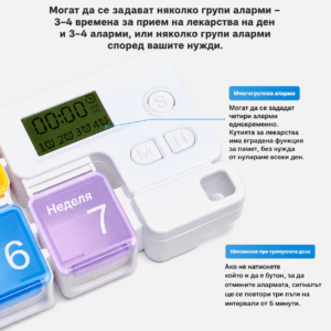 Умен Органайзер за Хапчета